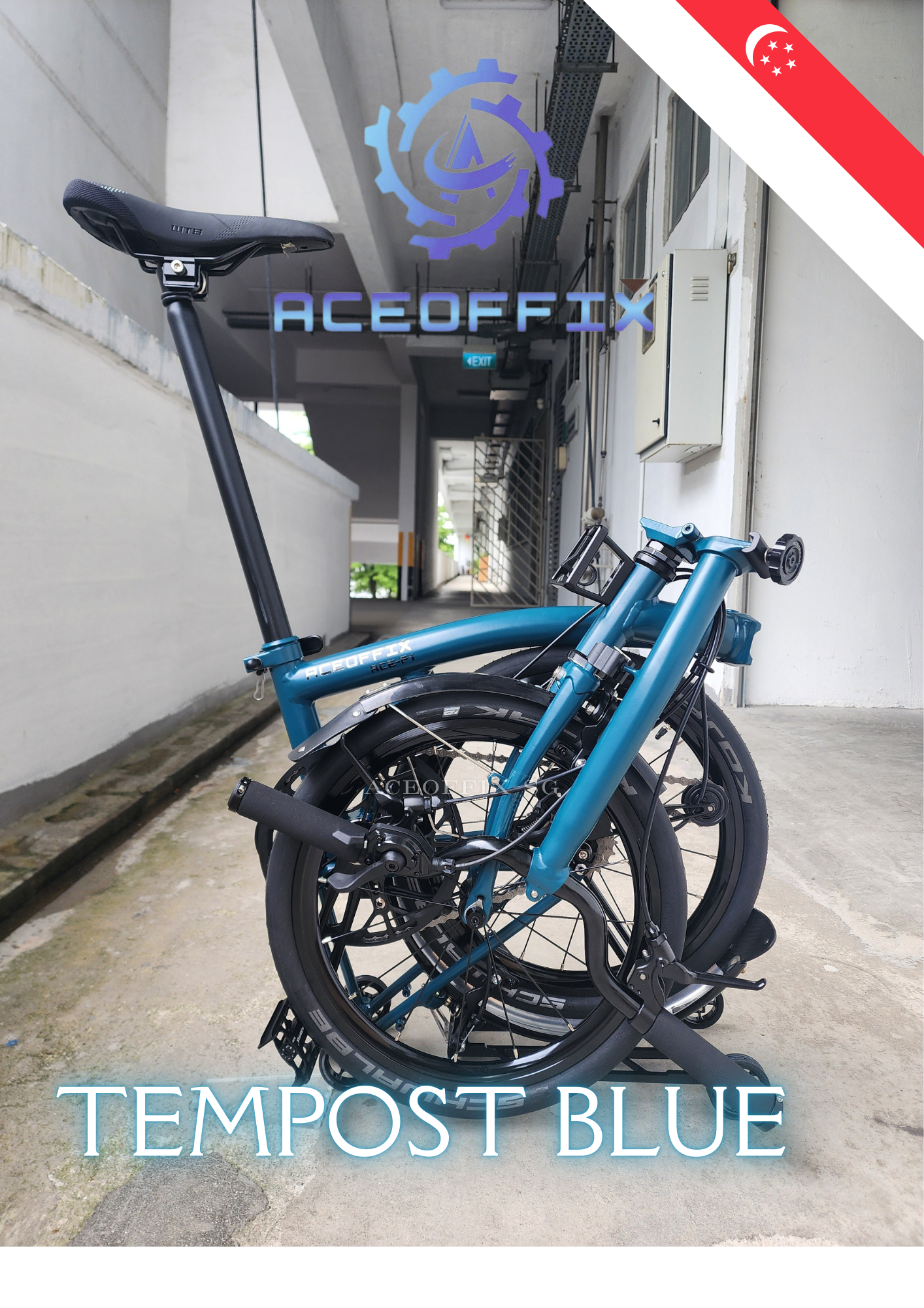 ACEOFFIX P1+ TEMPOST BLUE