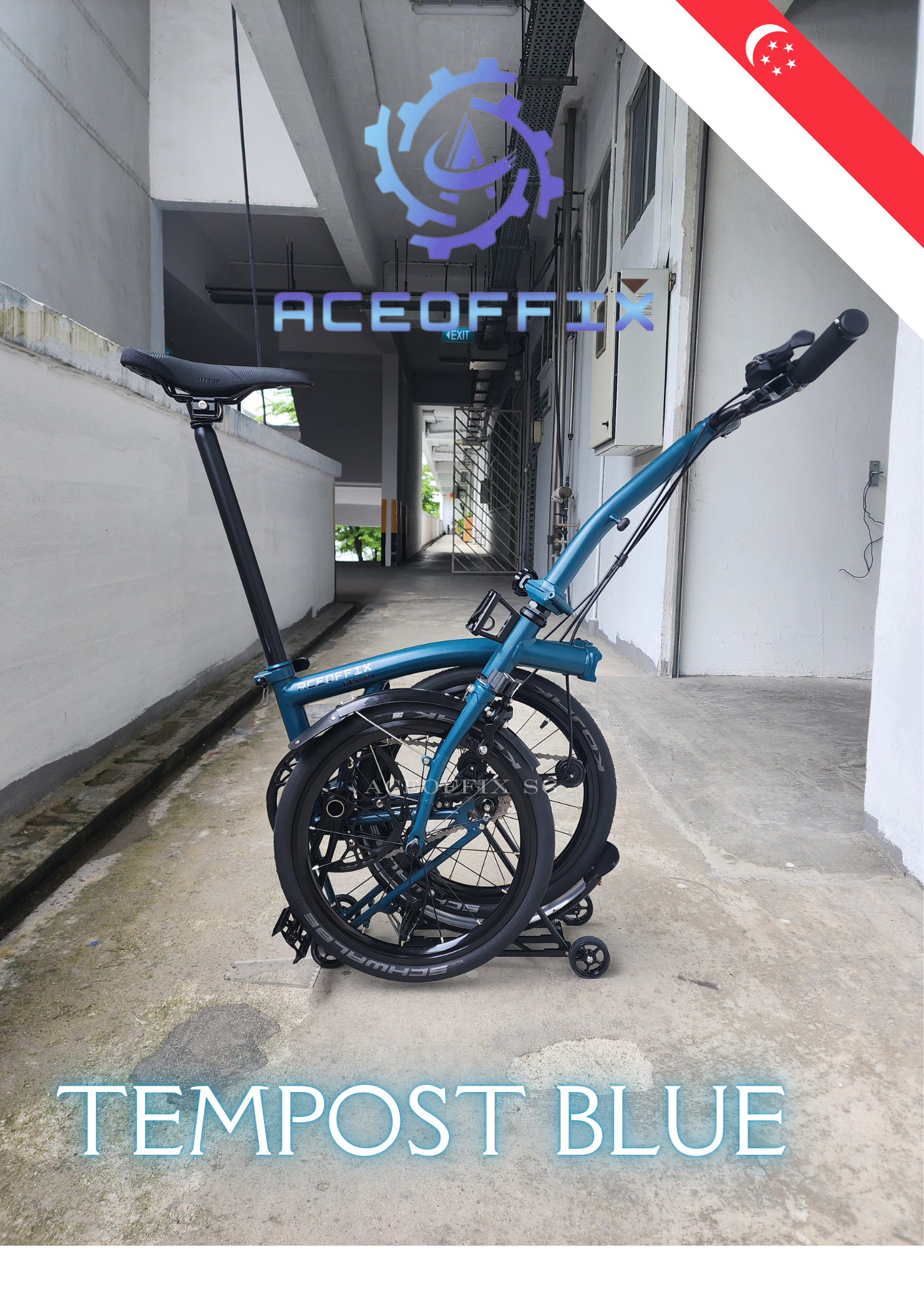 ACEOFFIX P1+ TEMPOST BLUE