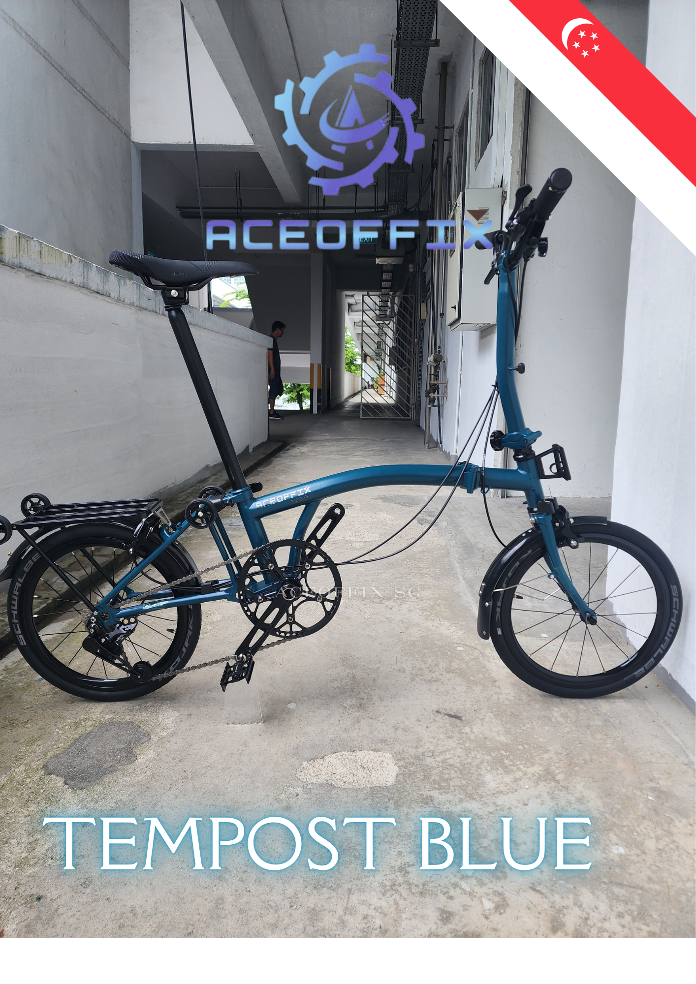 ACEOFFIX P1+ TEMPOST BLUE